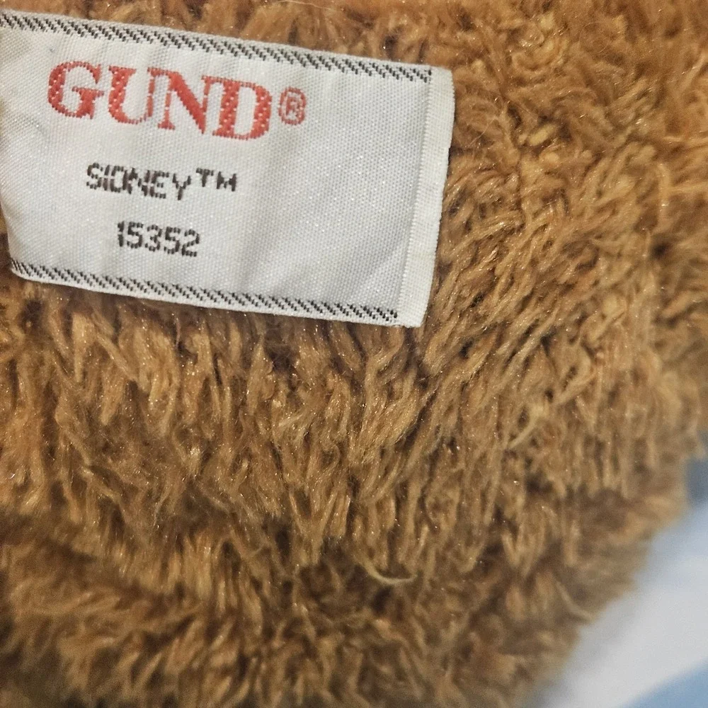 GUND Bear Plush Lot Sidney Slouchers Fuzzy 12